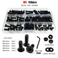 M6 Hexagon Hex Socket Flat Countersunk Head Screw Bolt Set grade 10.9 Steel