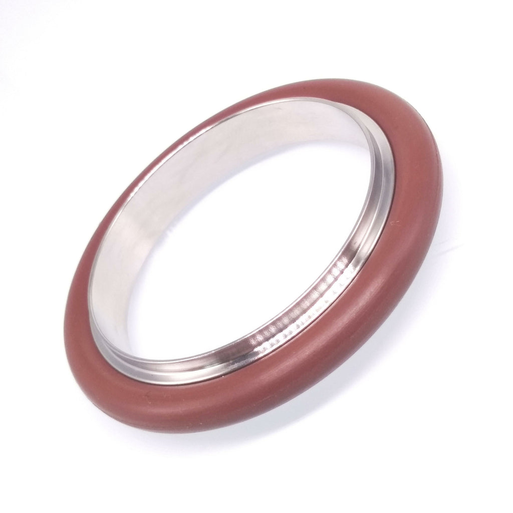 US Stock 5pcs KF-40 NW-40 Vacuum Center Ring made of SS304 with O-ring