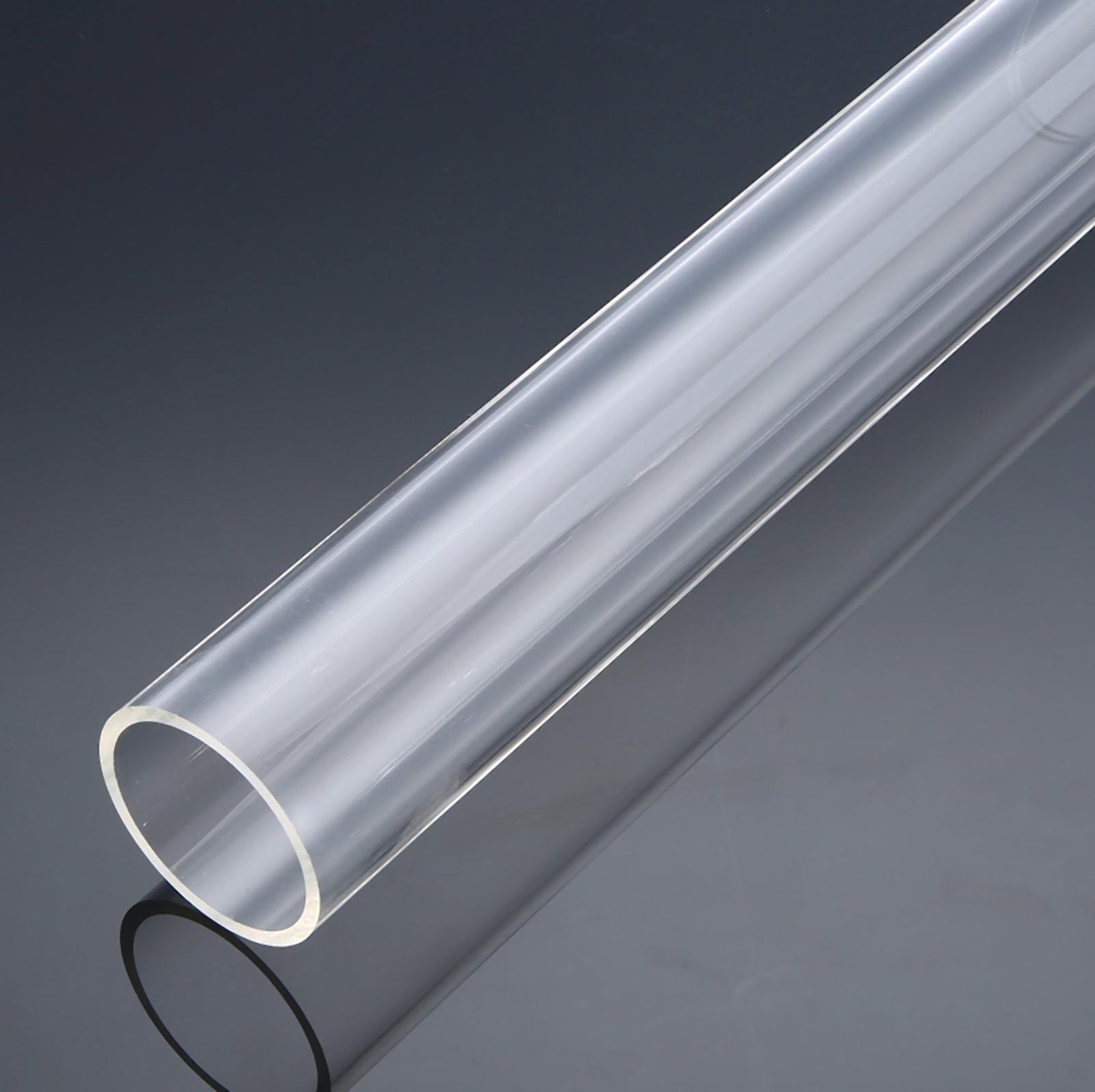 8pcs 6mm ±10% OD 3mm ±10% ID 250mm Long Clear Acrylic Plastic Tube Pipe