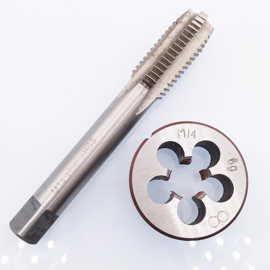 US Stock HSS M14 x 2mm Tap & M14 x 2.0mm Die Metric Thread Right Hand