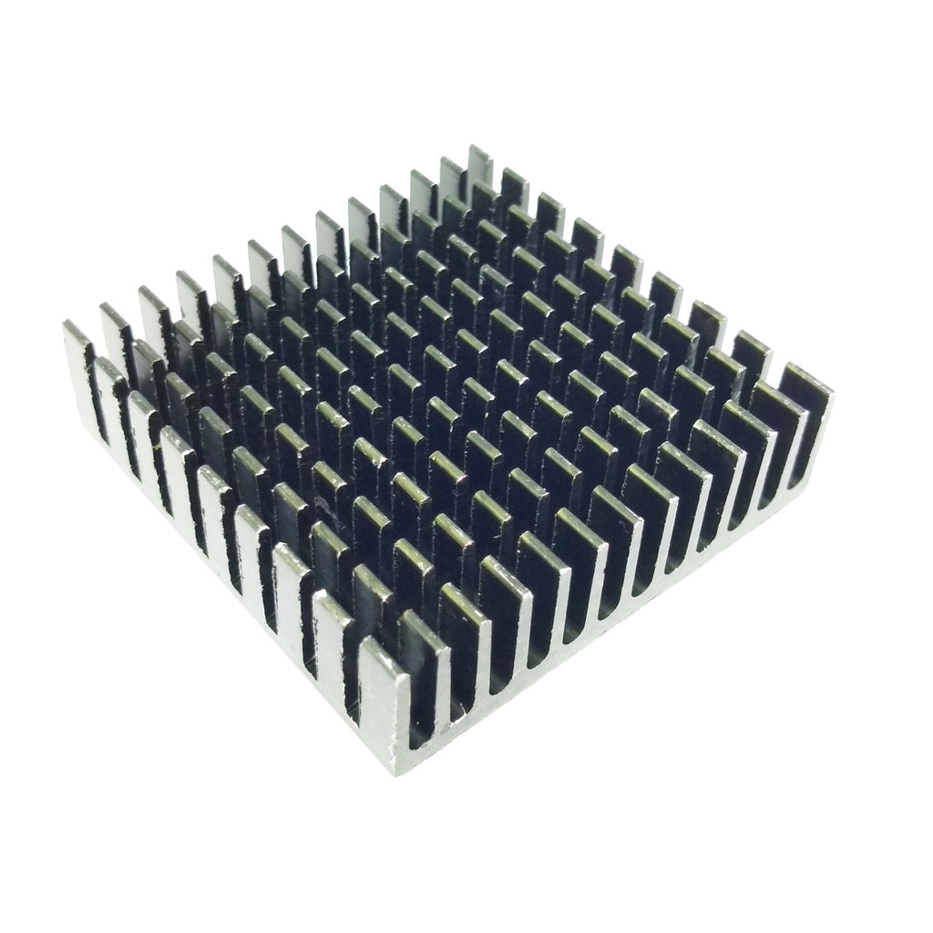 US Stock 10pcs 40 x 40 x 11mm Heat Sink Cooling Aluminum Heatsink CPU IC LED