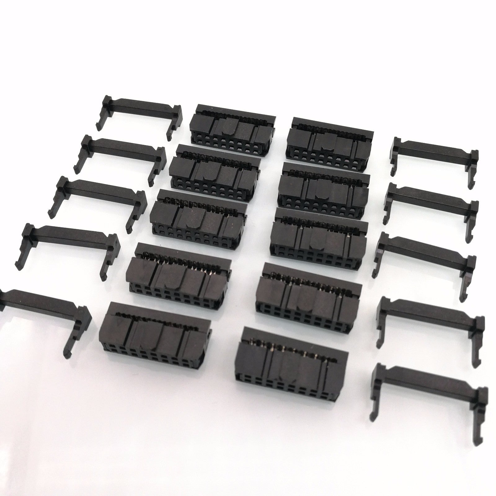 10x FC-16P IDC 2.54mm Connector Female Header 16pin 2x8 JTAG ISP Socket
