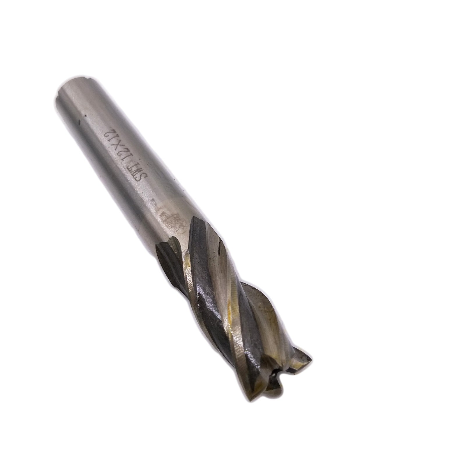 US Stock 12mm Four 4 Flute HSS & Aluminium End Mill Cutter CNC Bit