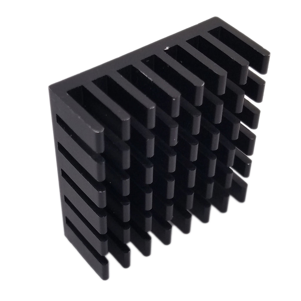 US Stock 10pcs 25 x 25 x 10mm Heat Sink Cooling Aluminum Heatsink CPU IC LED