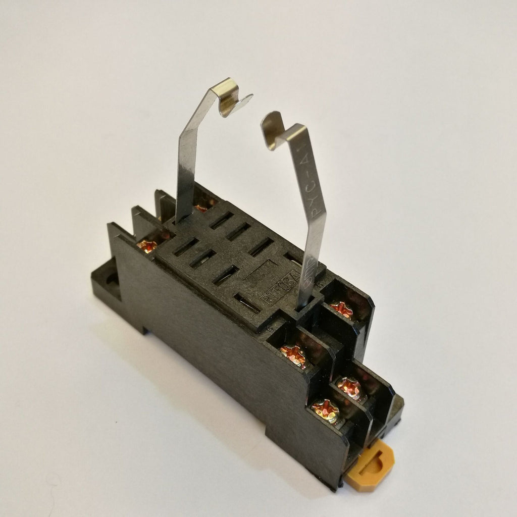 US Stock LY2NJ HH62P-L JQX-13F Relay 24V DC Coil 10A & PTF08A Socket Base