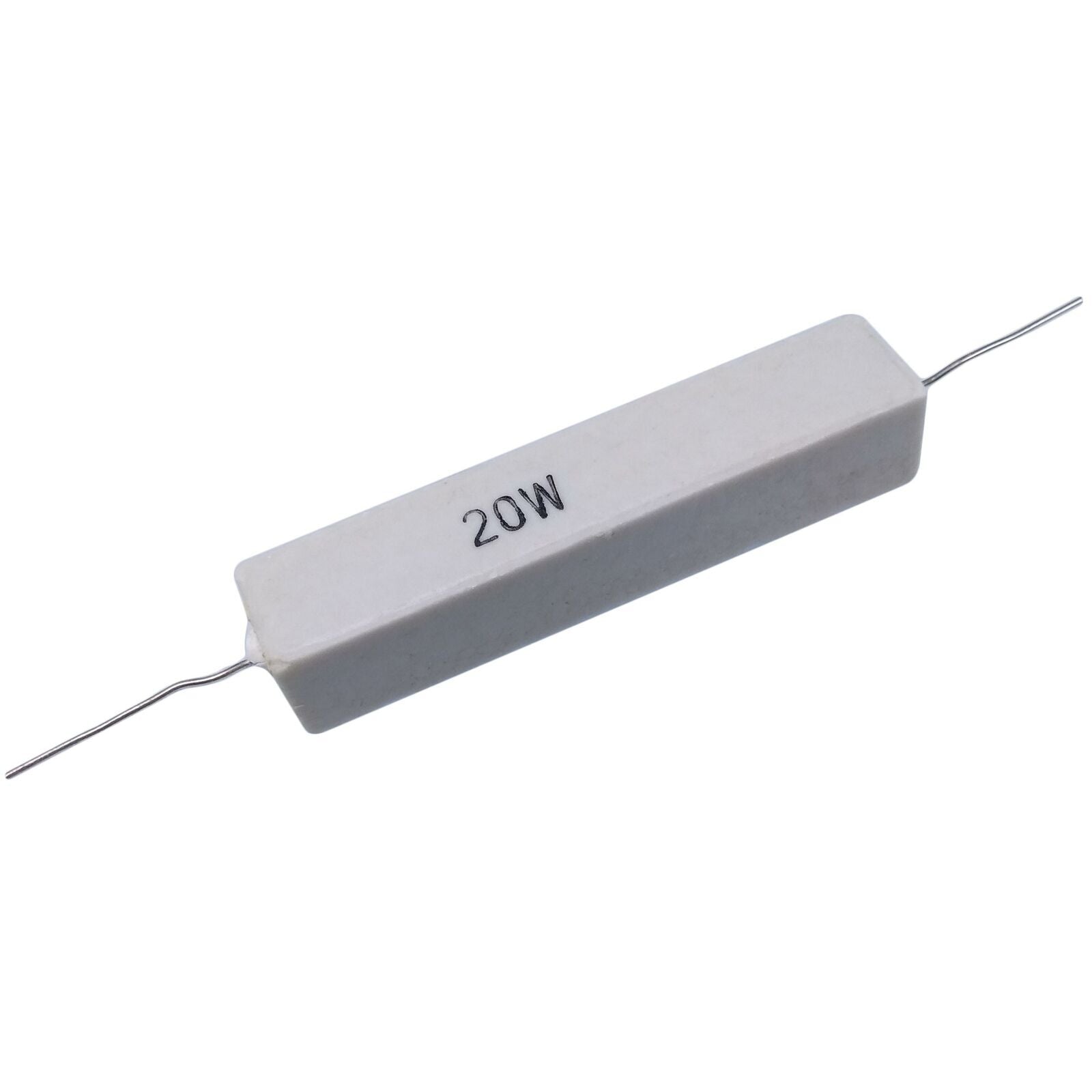 5pcs 20 watt Axial Ceramic Cement Power Resistor 20W 130 OHM