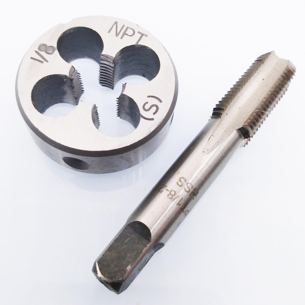HSS 1/8-27 NPT Tap & 1/8-27 NPT Die Right Hand
