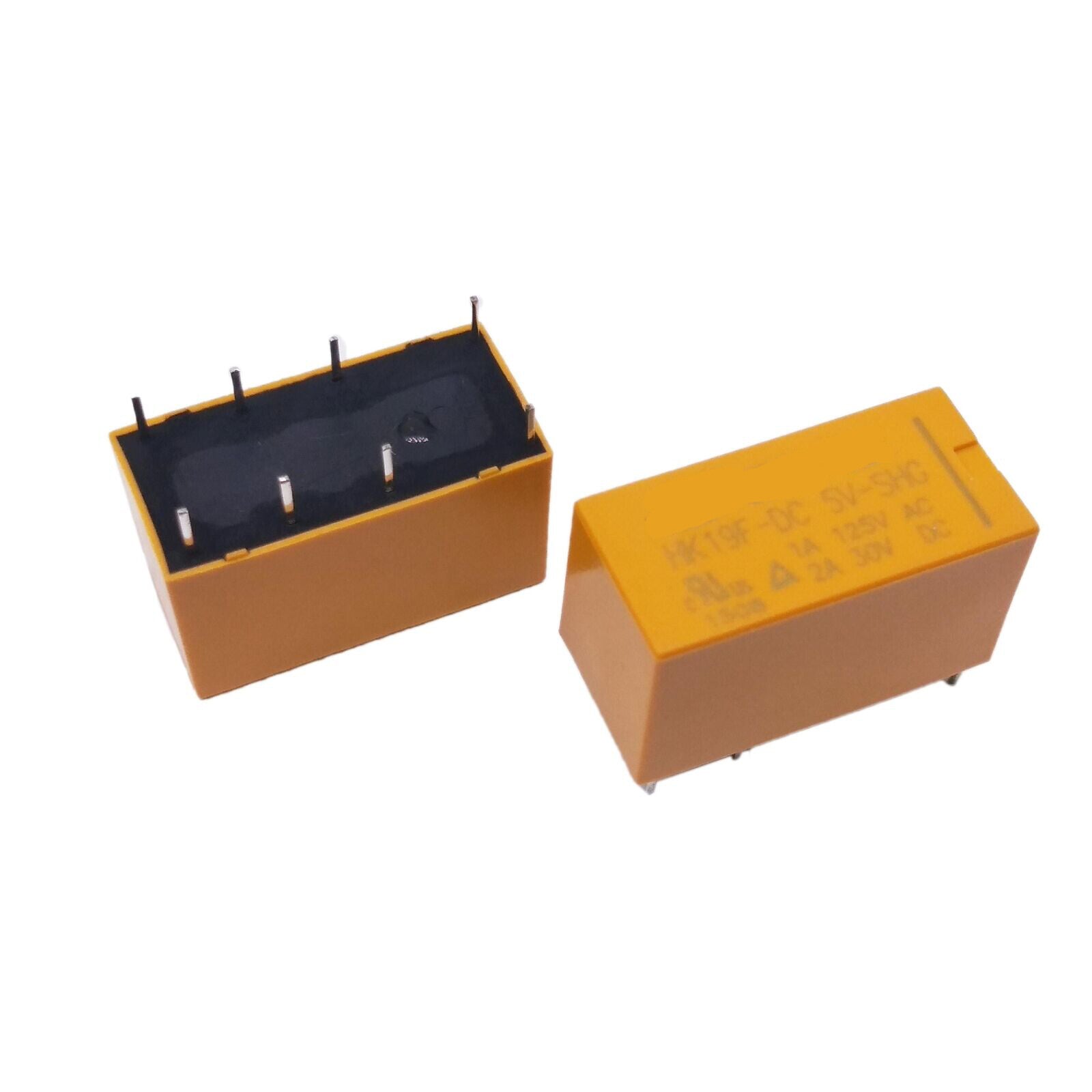 AU Stock 10pcs HK19F-DC5V-SHG 1A 125V AC 2A 30V DC Power Relay 8Pin Coil DPDT