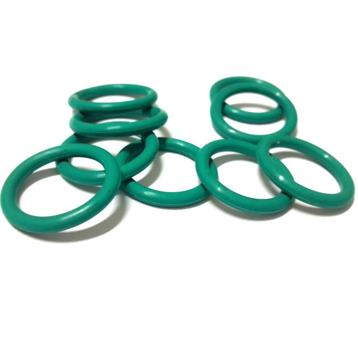 US Stock 50pcs 5mm OD 3mm ID 1mm Dia Fluororubber Seal Fluorine Rubber O-Ring