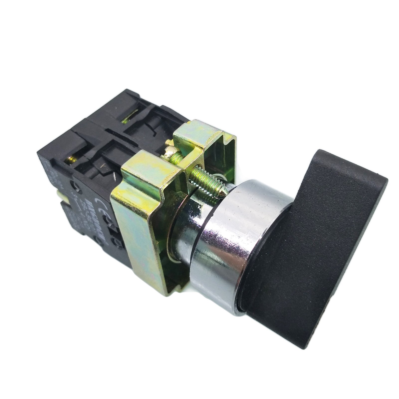US Stock 2pcs XB2-BJ33 ON-OFF-ON 3-Position 2NO Latching Rotary Selector Switch