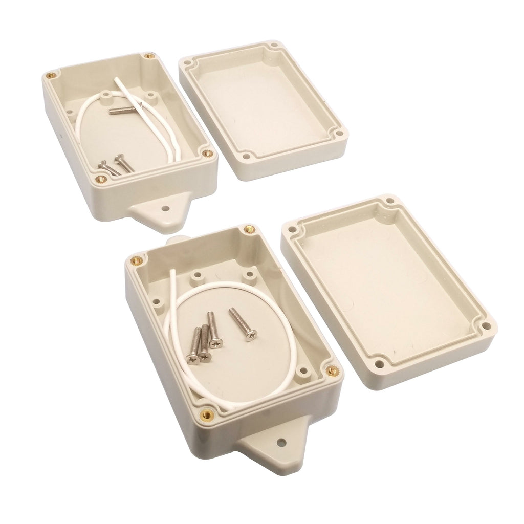 US Stock 2pcs Plastic Project Box Electronic Enclosure Case DIY 35 x 58 x 83mm