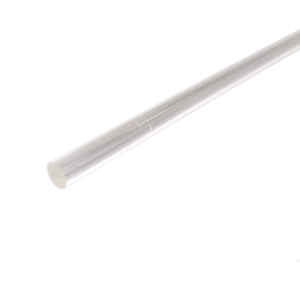 6pcs 8mm ±10% Dia. 13” Long Clear Acrylic Plexiglass Plastic Rod