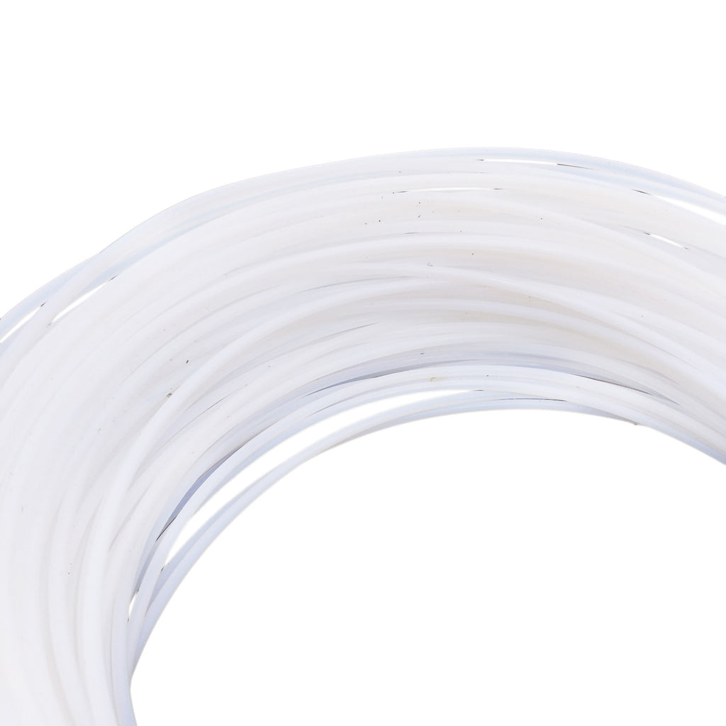 6M 20 Feet Long OD 3mm ID 2mm Polytetrafluoroethylene PTFE Tubing Tube Pipe Hose