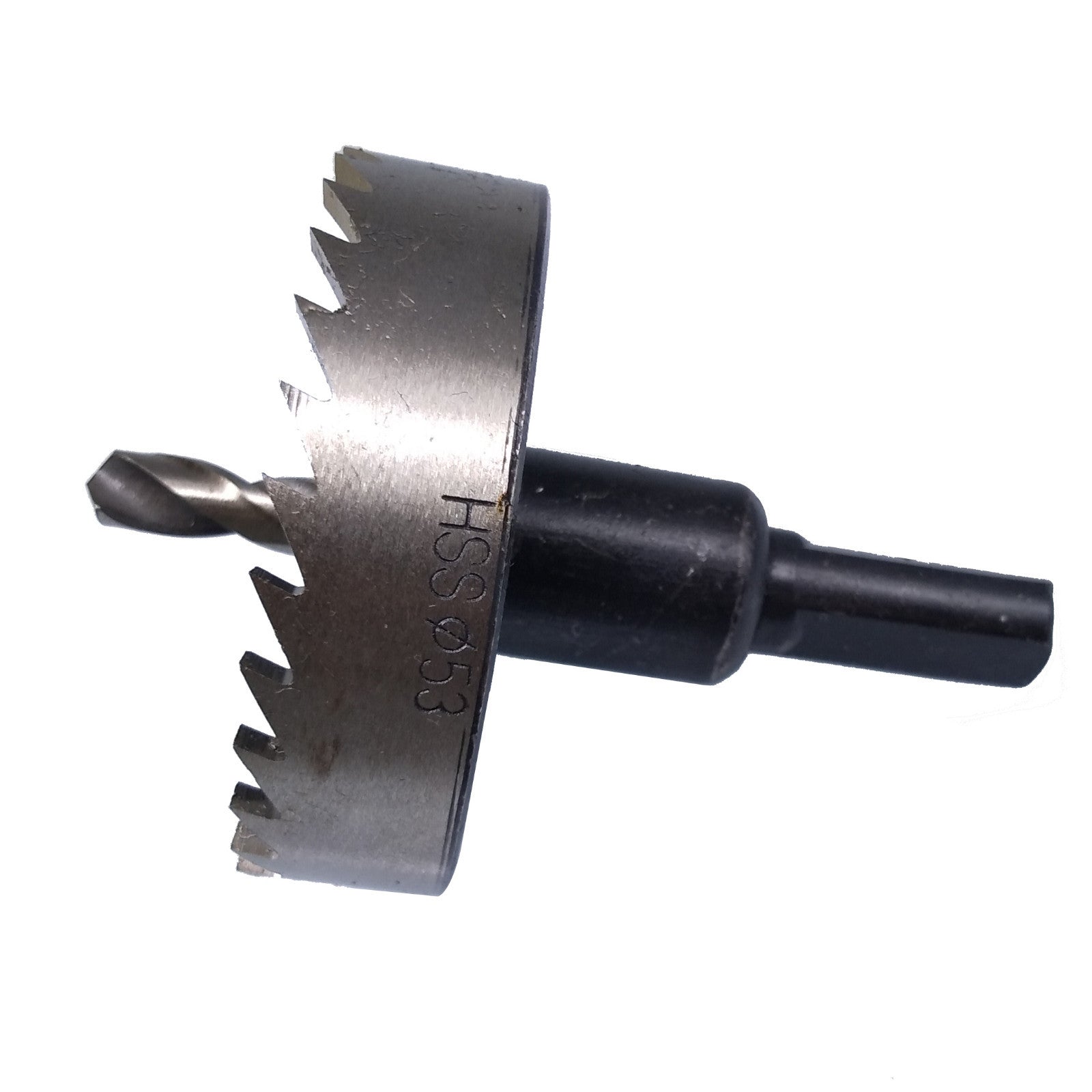 US Stock 53mm HSS Drill Bit Hole Saw Tooth Stainless Steel Metal Alloy Cutter