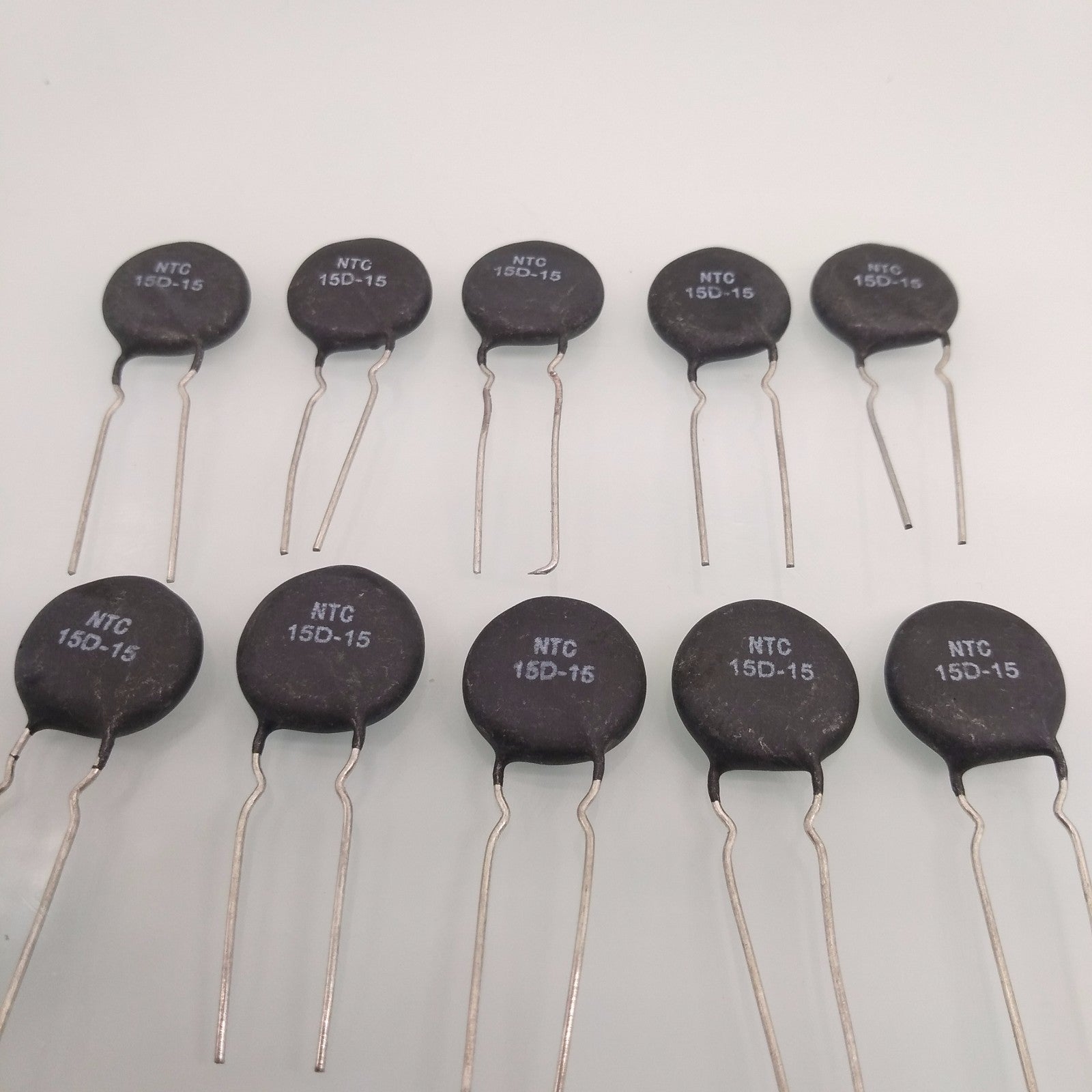 US Stock 10x NTC 15D-15 Thermistor Resistor In Rush Current Limiter 15 Ohms 15mm