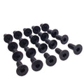 US Stock 50x M6 x 16mm Grade 10.9 Flat Countersunk Hex Socket Bolts Screws Black