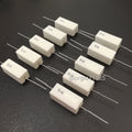 US Stock 10pcs 2K ohm 2KΩJ 5 watt Axial Ceramic Cement Power Resistor 5W