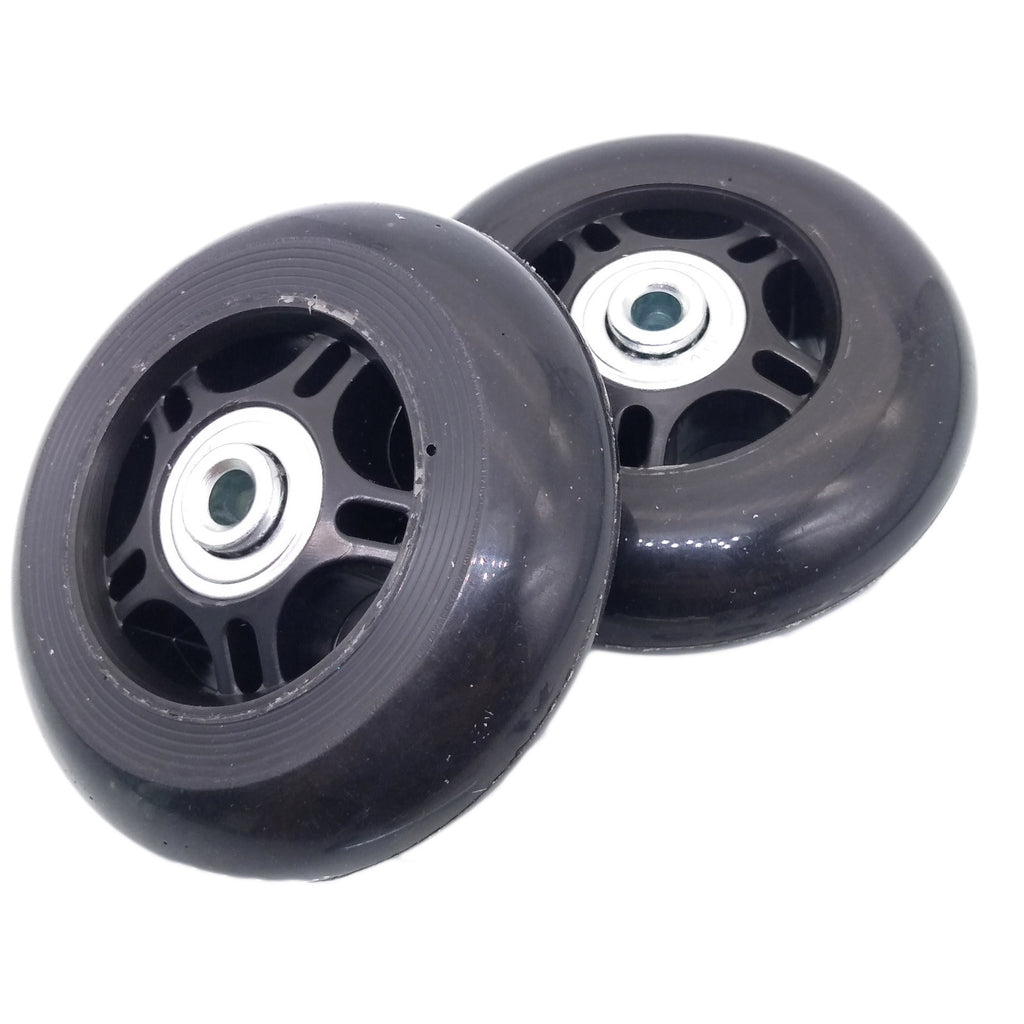 US Stock 2Set OD 78mm Luggage Suitcase Replacement Wheels Axles Repair Wrench