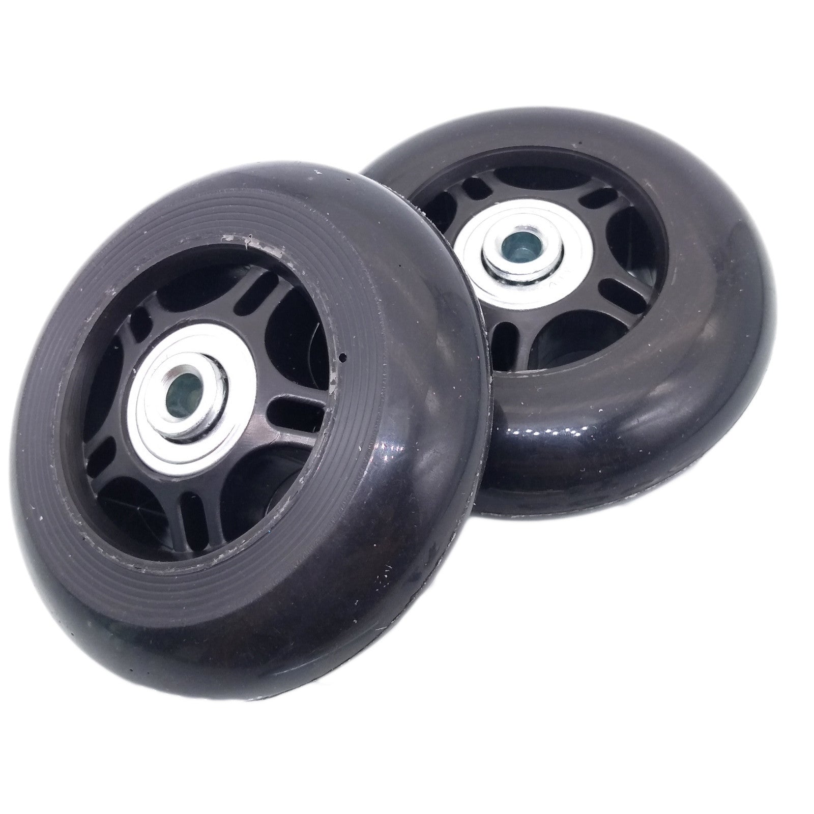 US Stock 2Set OD 78mm Luggage Suitcase Replacement Wheels Axles Repair Wrench