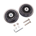 US Stock 2Set OD 87mm Luggage Suitcase Replacement Wheels Axles Repair Wrench