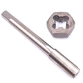 US Stock HSS M8 x 0.5mm Tap & 8 x 0.5mm Hexagon Die Metric Thread Right Hand Set