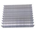 US Stock Aluminium Heatsink 100mm x 76mm x 21mm For 4pcs 3w LED or 10pcs 1w LED