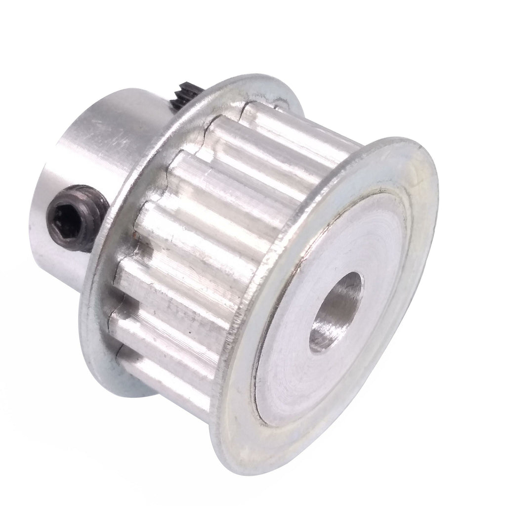 2x XL 16T Timing Belt Pulley Synchronous Wheel 7mm Bore For 10mm Width Belt