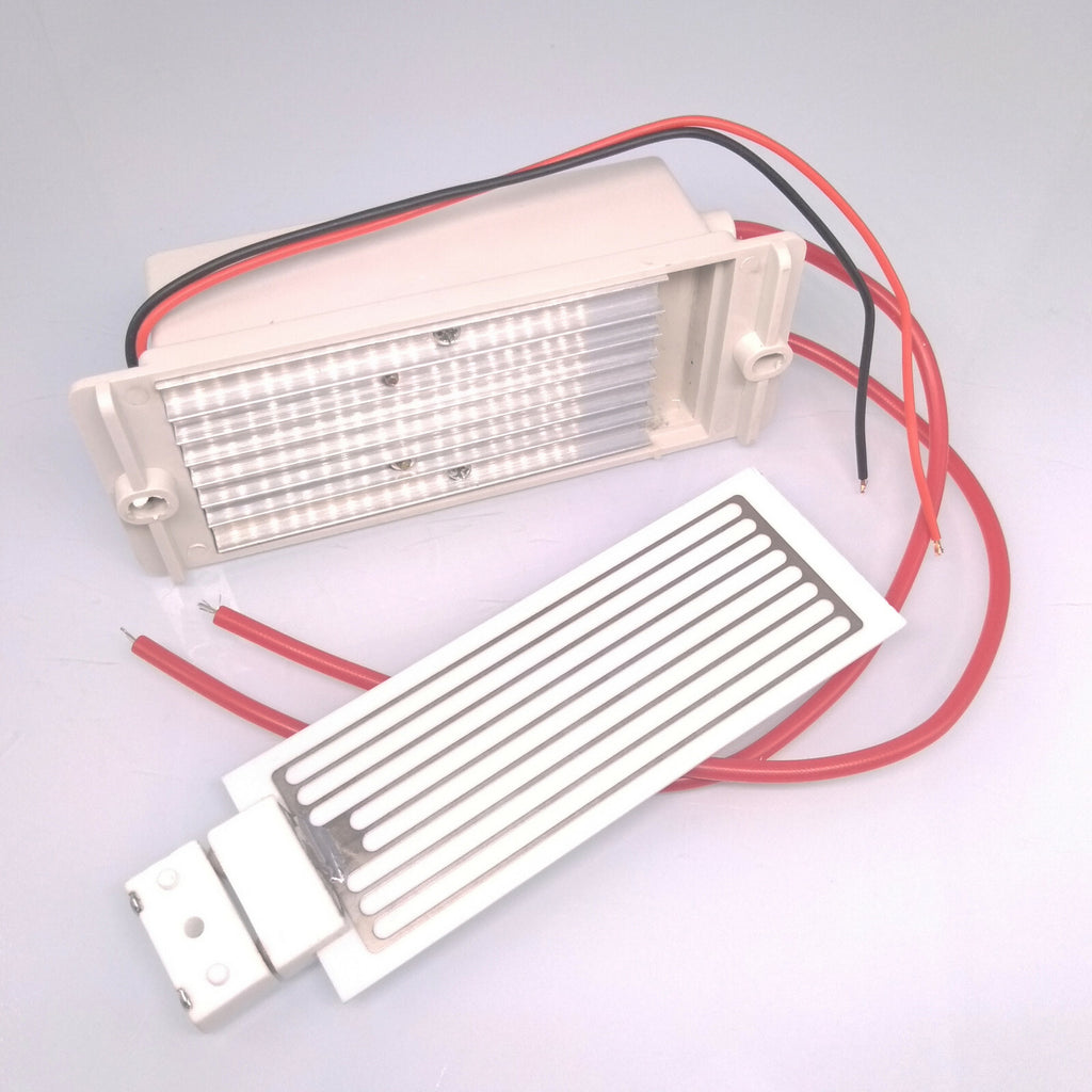 US Stock DC 12V Ozone Generator Ceramic Plates Air Purifier 10g/hr 75W