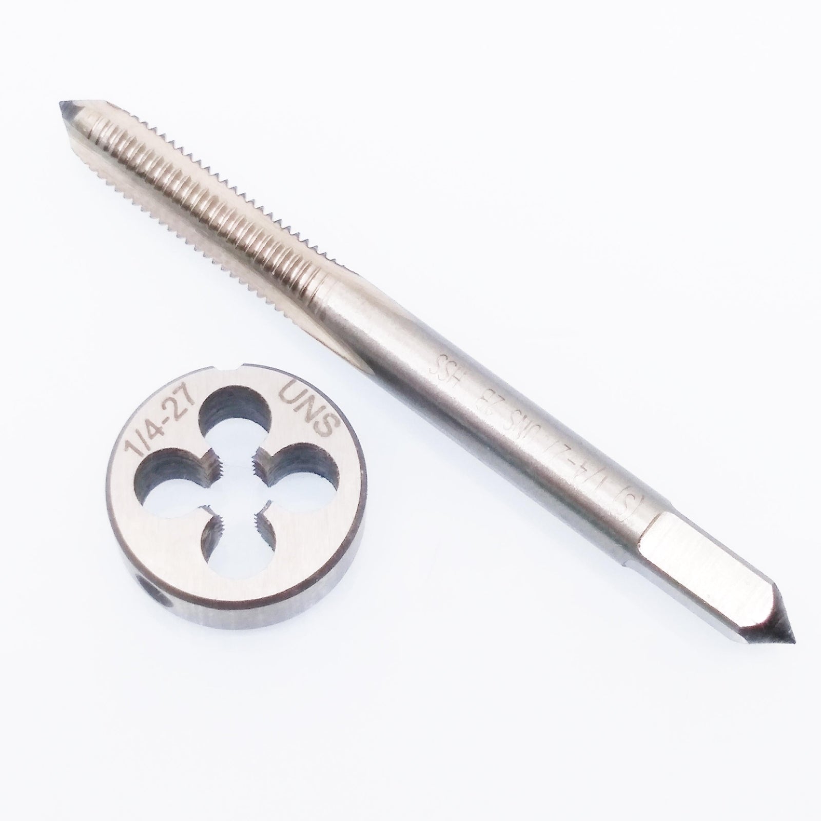 AU Stock HSS 1/4-27 UNS Tap & 1/4-27 UNS Die Right Hand