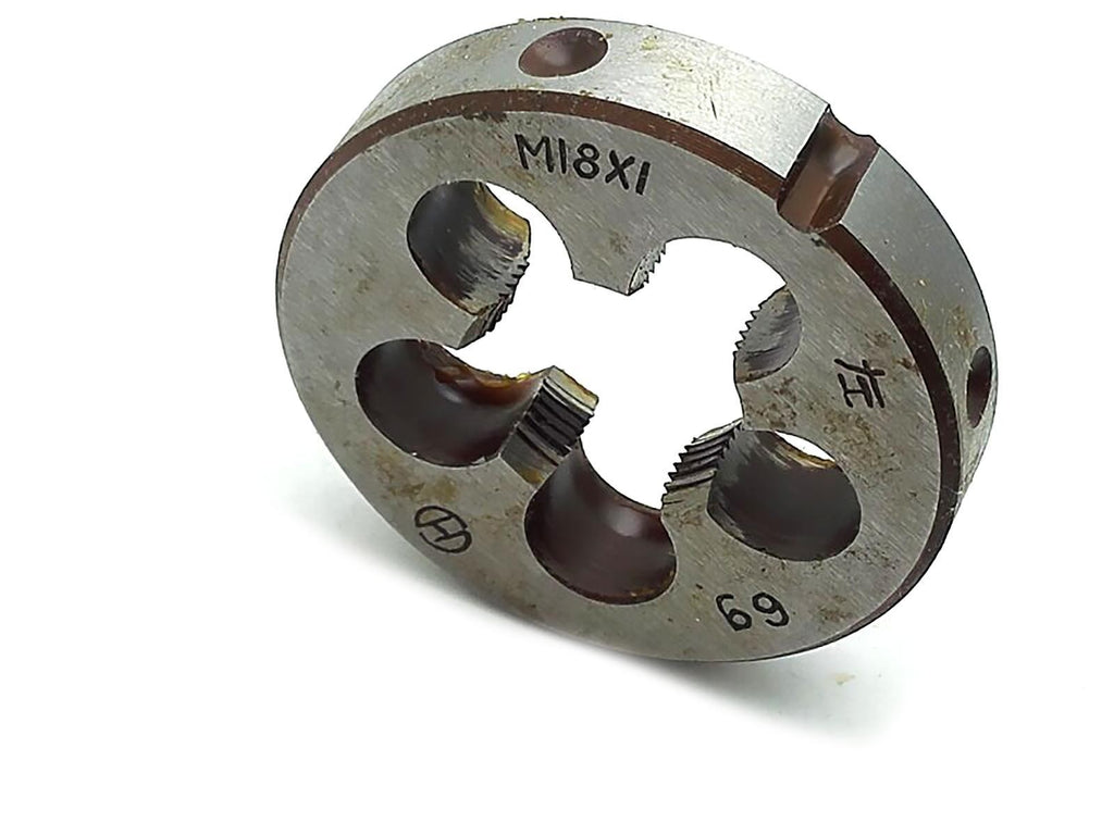 US Stock New HSS 18mm x 1 Metric Die Left Hand Thread M18 x 1mm Pitch