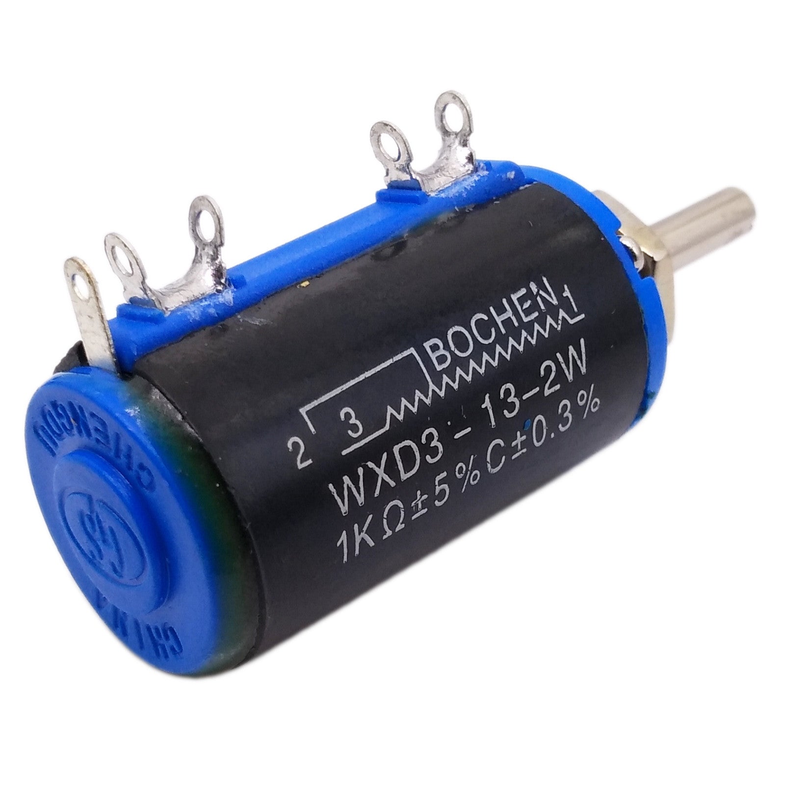 US Stock 2x 1K ohm WXD3-13 Rotary Multi-turn Wirewound Precision Potentiometer