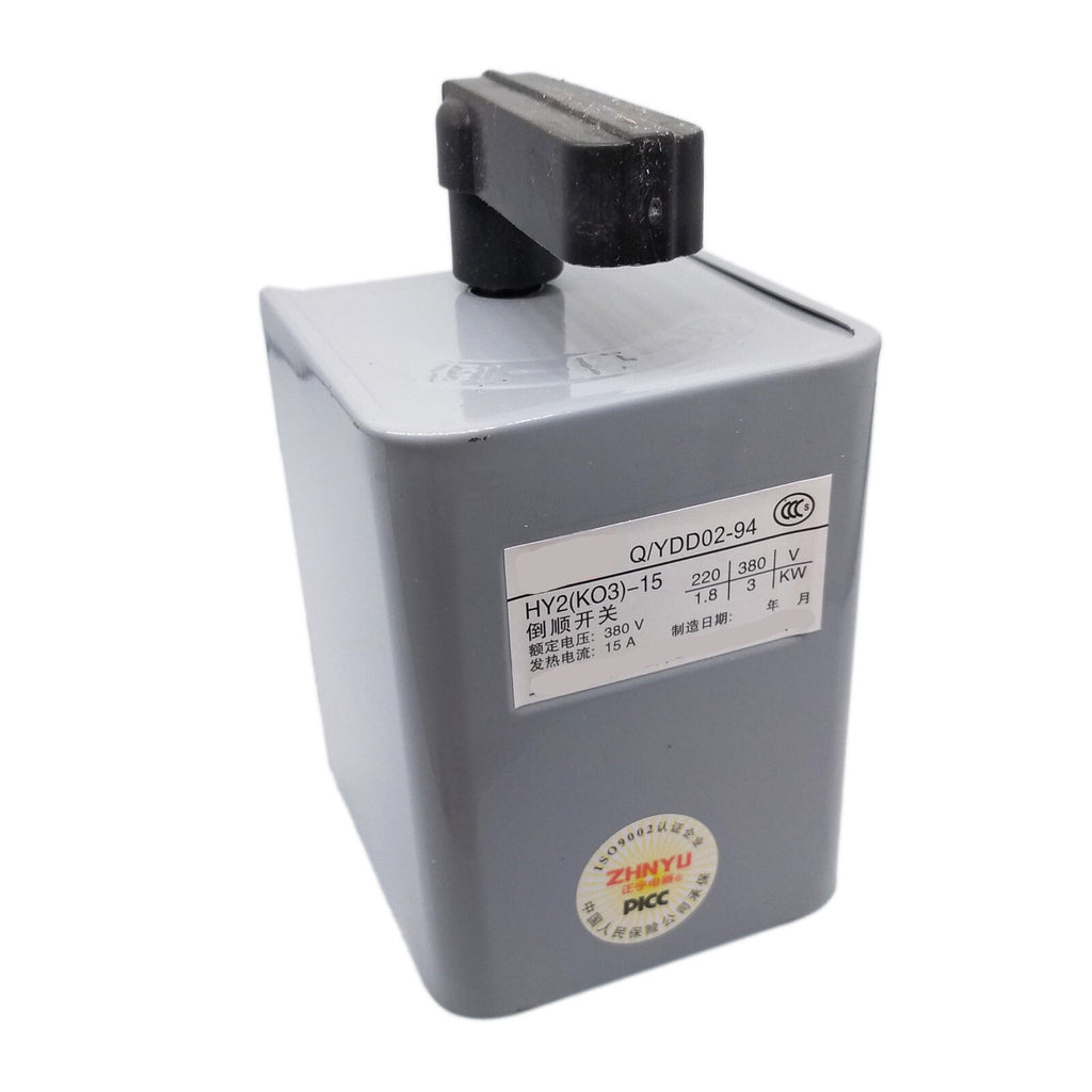 AU Stock Forward Reversing Drum Switch 15 Amp HY2-15 380V-3KW/220V-1.8KW