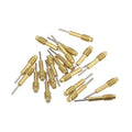 20pcs Replace Pins for Watch Band Pin Punch Tool 0.8mm Dia Brass Punch Pins