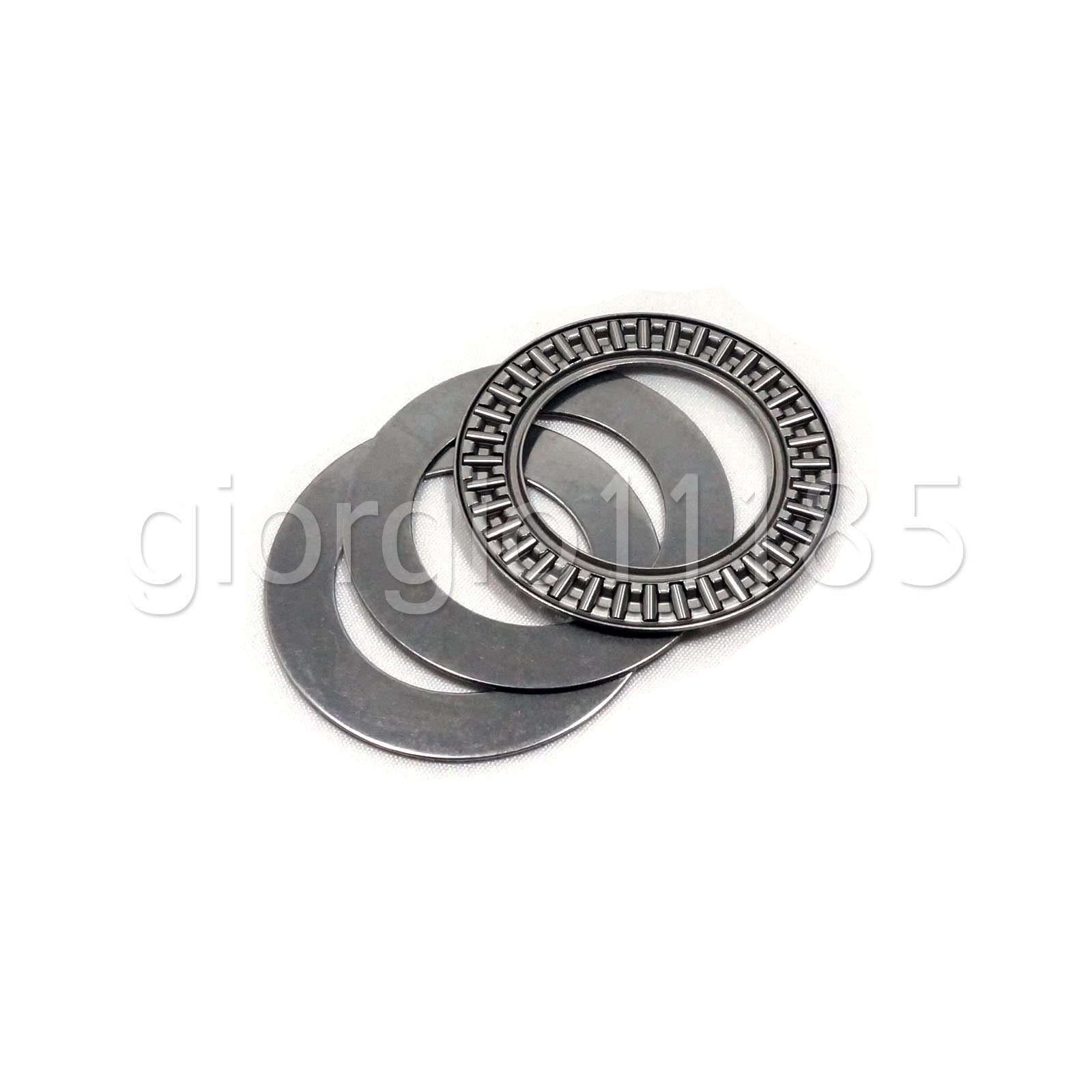US Stock 2pc AXK1024 Thrust Needle Roller Bearing With Two Washers 10 x 24 x 2mm