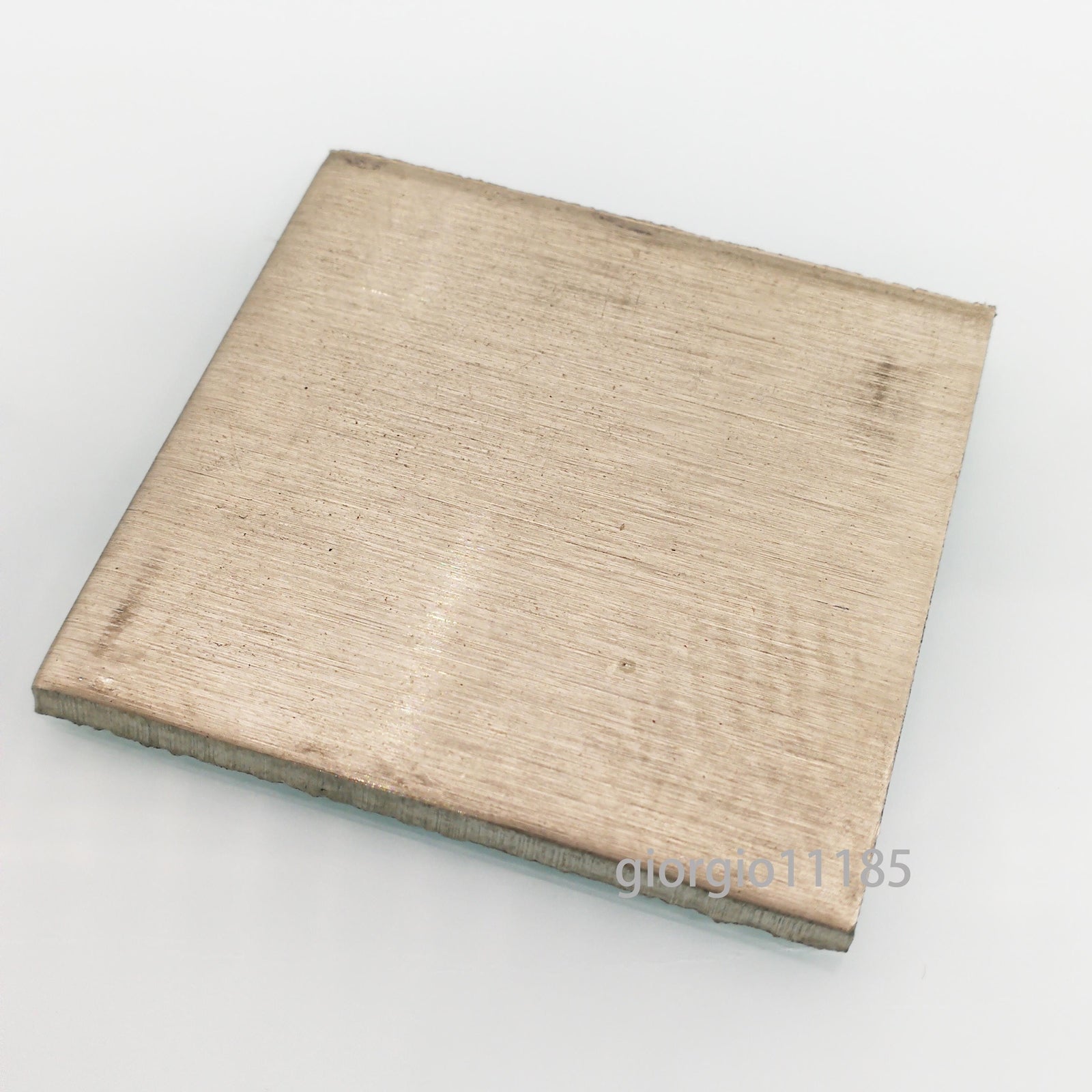 US Stock 4mm ±10% x 50mm x 50mm N6 99.6% Pure Nickel Sheet Metal Plate
