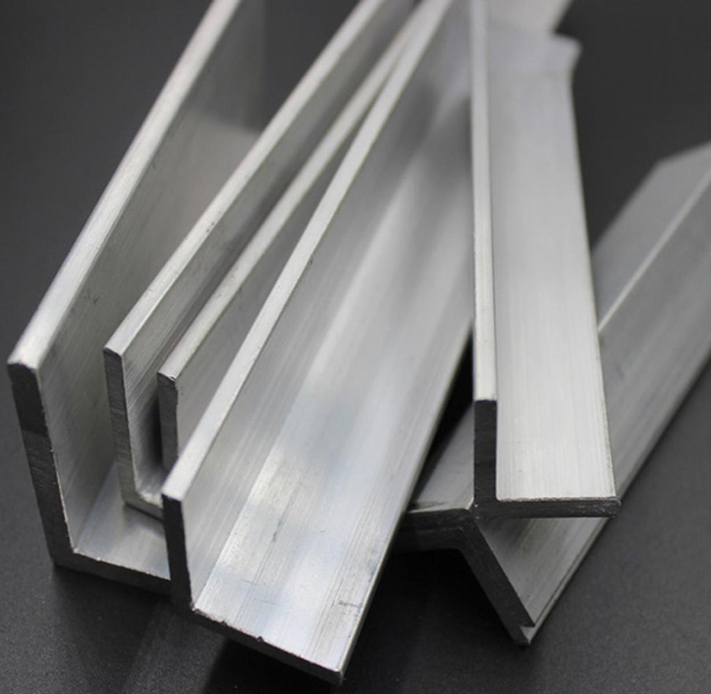 US Stock 50mm x 50mm x 250mm(9.84") Long 5mm Thick 6061 T6 Aluminum Angle