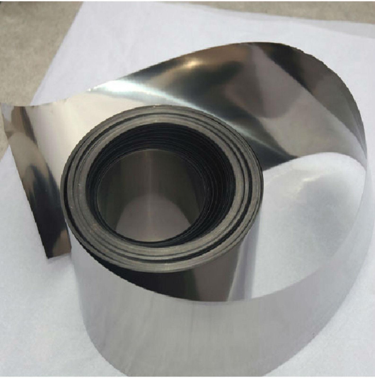 AU Stock 0.05mm ±10% x 100mm x 1000mm 99.995% Pure Iron Foil Fe Thin Sheet