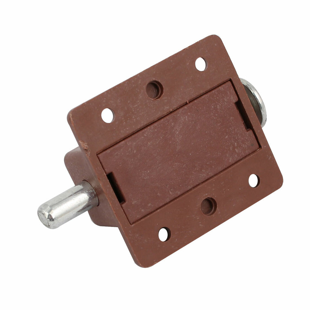 Wardrobe Cabinet Door Push Press Open Catch Touch Latch Brown