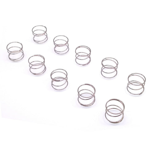 10x 0.6mm Wire Dia Stainless Steel Compression Spring Pressure OD 12mm Length 10