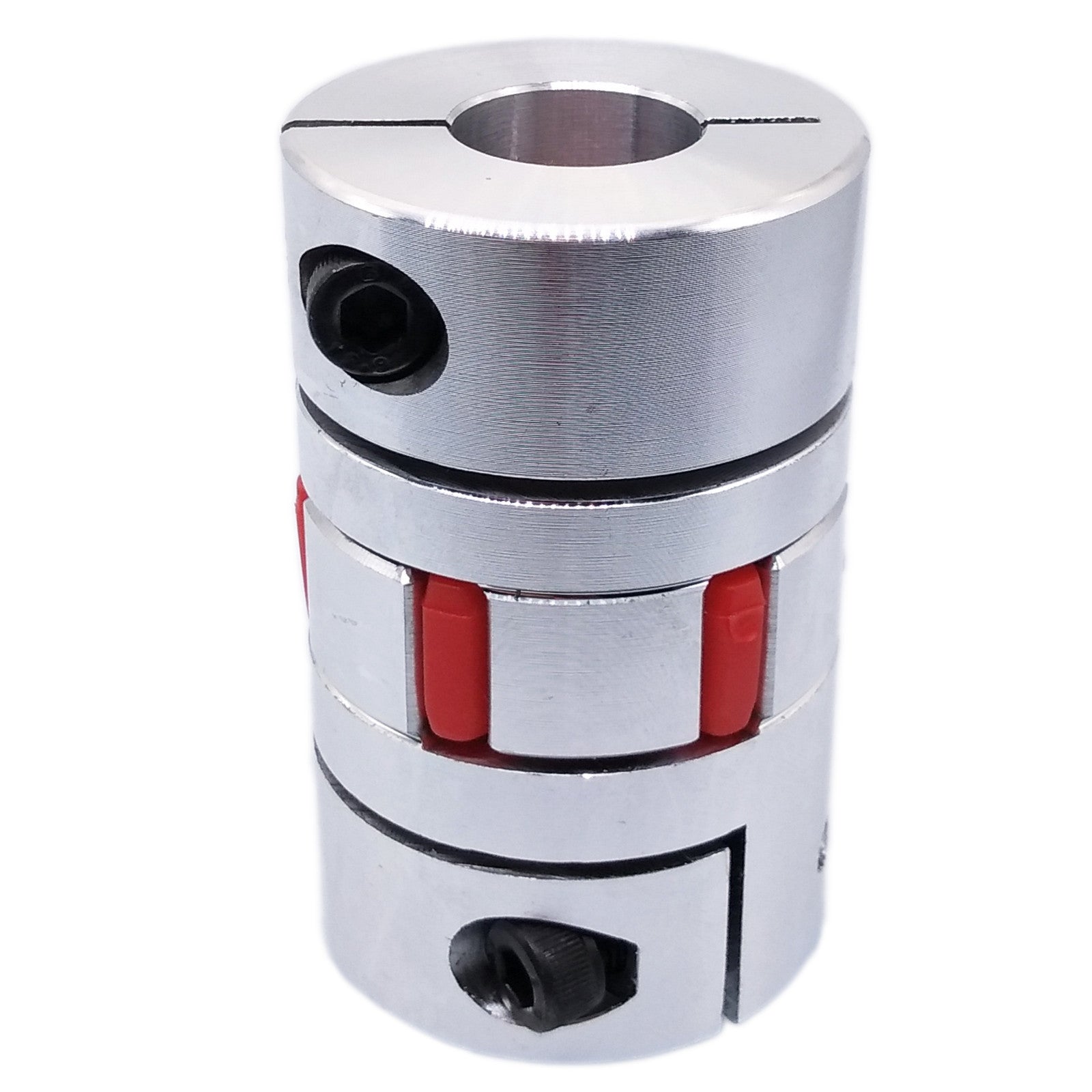 16mm x 17mm CNC Flexible Plum Coupling Shaft Coupler Connect D40 L65