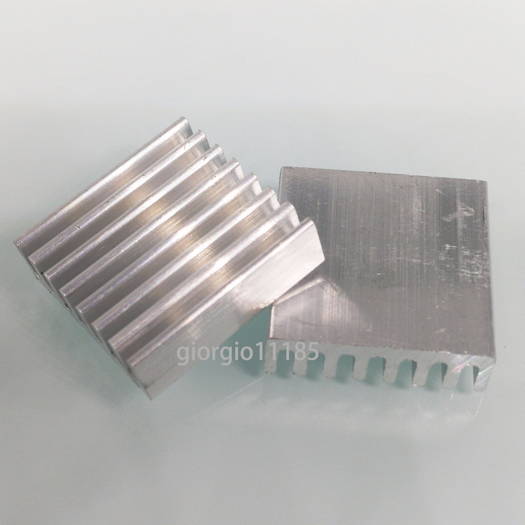 10pcs 20 x 20 x 6mm Heat Sink Cooling Aluminum Heatsink CPU IC LED