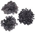 500pcs M3 x 5mm Flat Head Black Screws with Nuts Washers