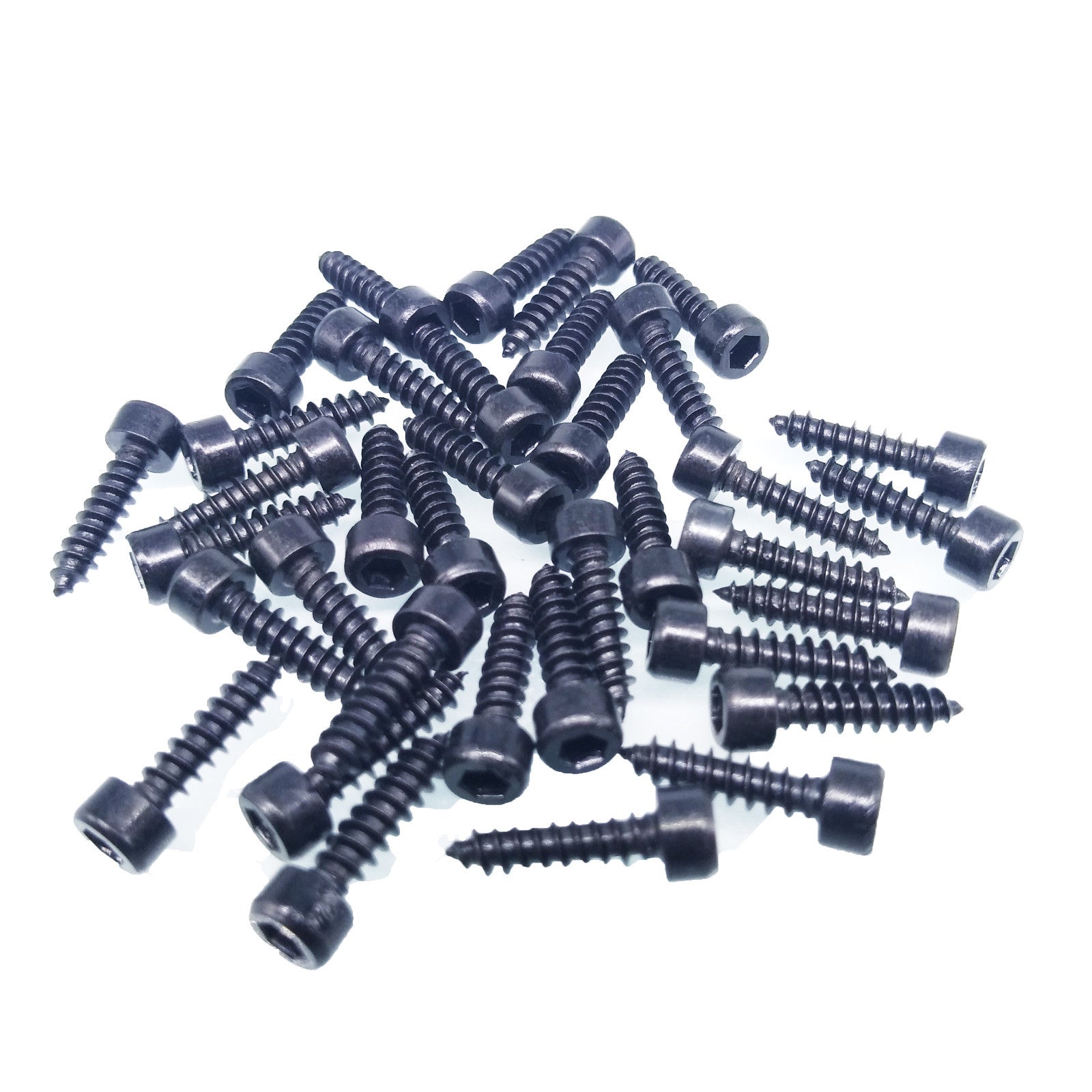 US Stock 50x M3 x 12mm Alloy Steel Allen Hex Socket Head Cap Self-Tapping Screws