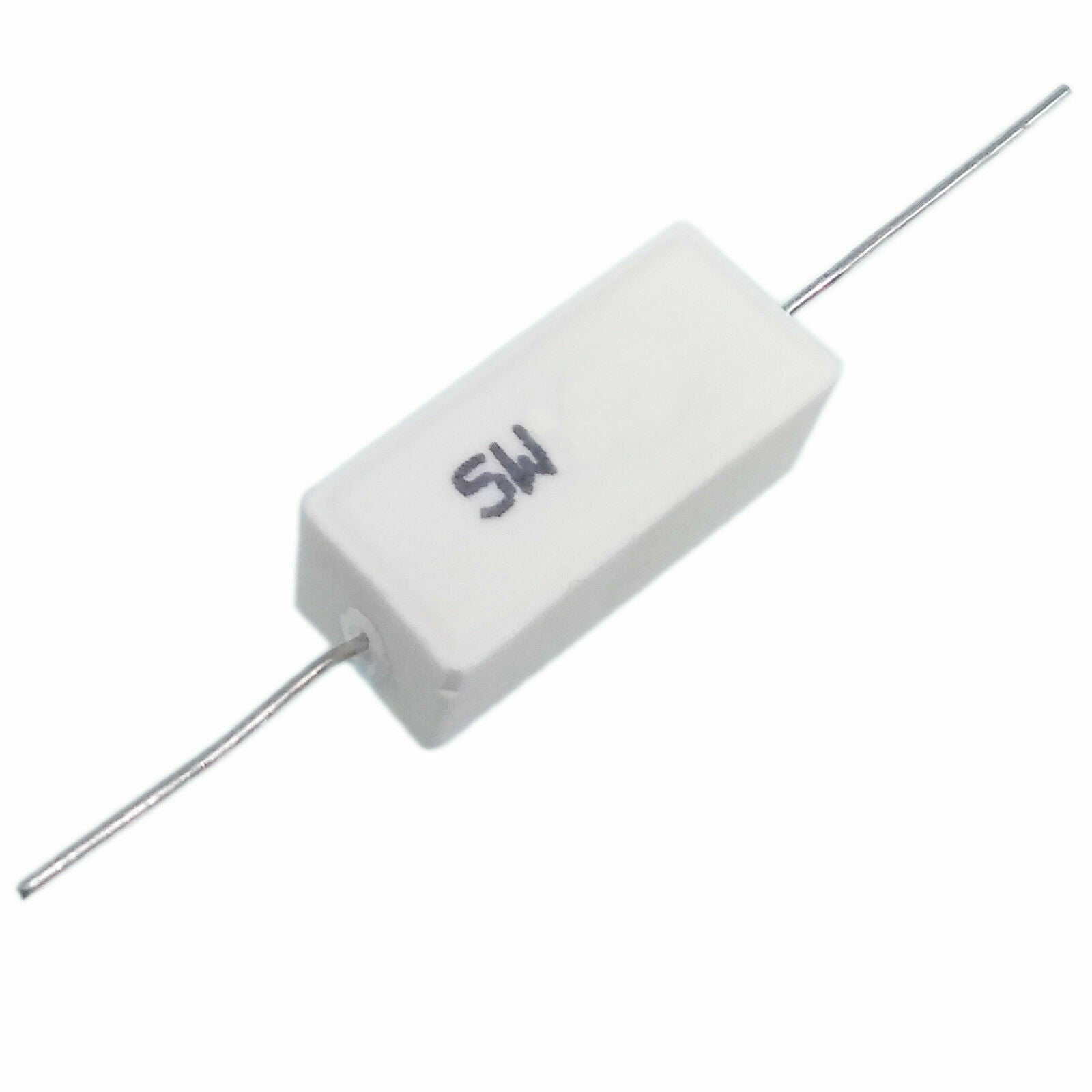10pcs 5 watt Axial Ceramic Cement Power Resistor 5W 200 OHM