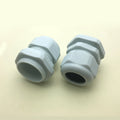US Stock 5pcs PG29 White Waterproof Cable Gland Connector Cable Range 18-25mm