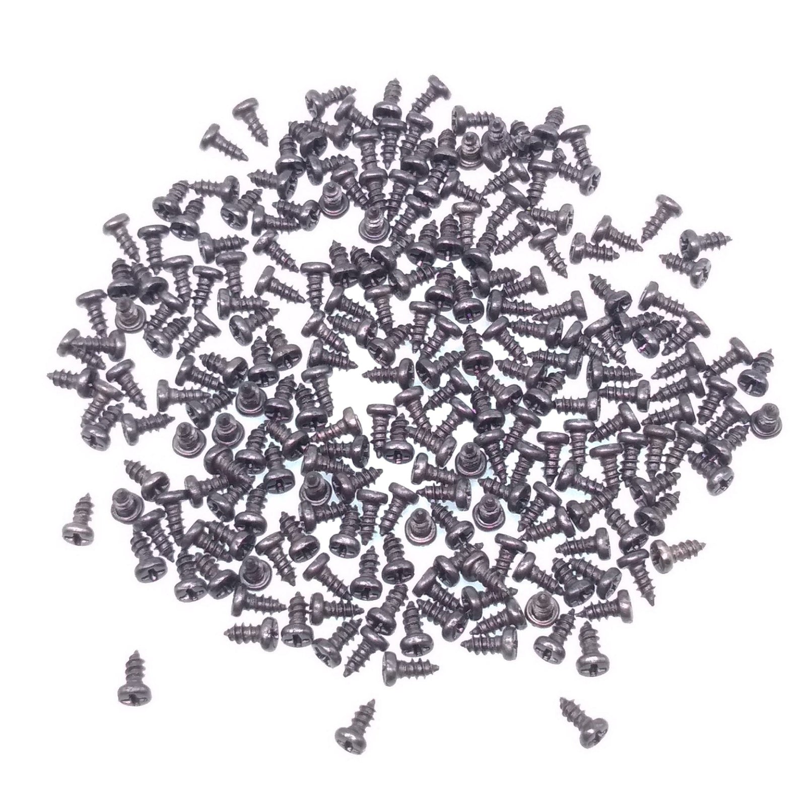 1000pcs M1.7 x 4mm Phillips Rounded Head Small Self Tapping Screws