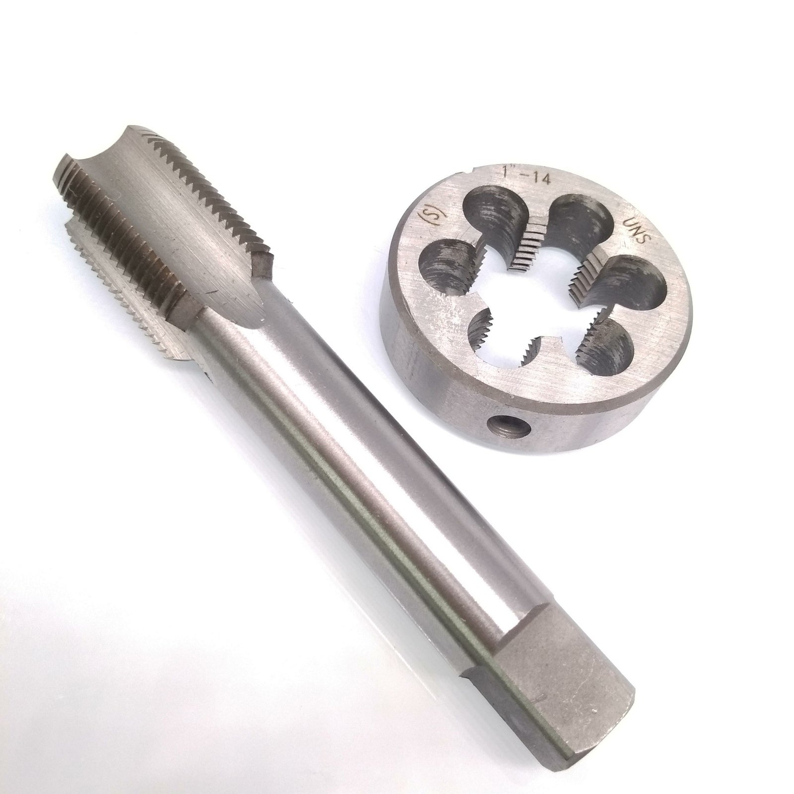 US Stock HSS 1"-14 UNS Tap & 1"-14 UNS  Die Right Hand