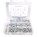 940x Self-Locking Nylon Insert Hex Nuts Zinc plated Carbon Steel Assortment Kit