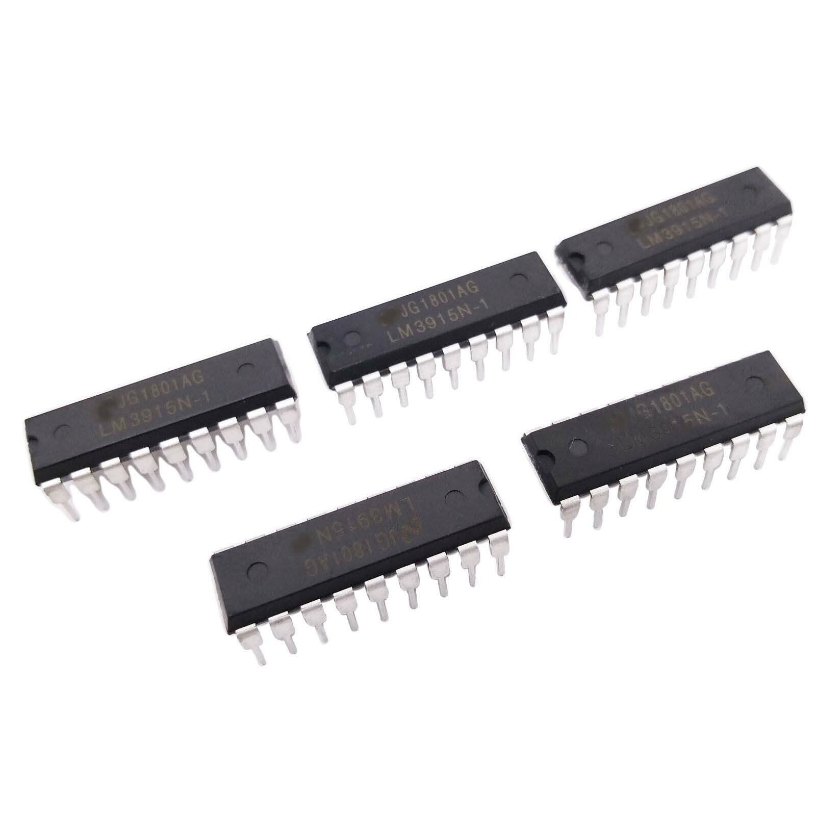 US Stock 5pcs LM3915 LM3915N-1 DIP-18 LED Bar Dot Display Driver IC
