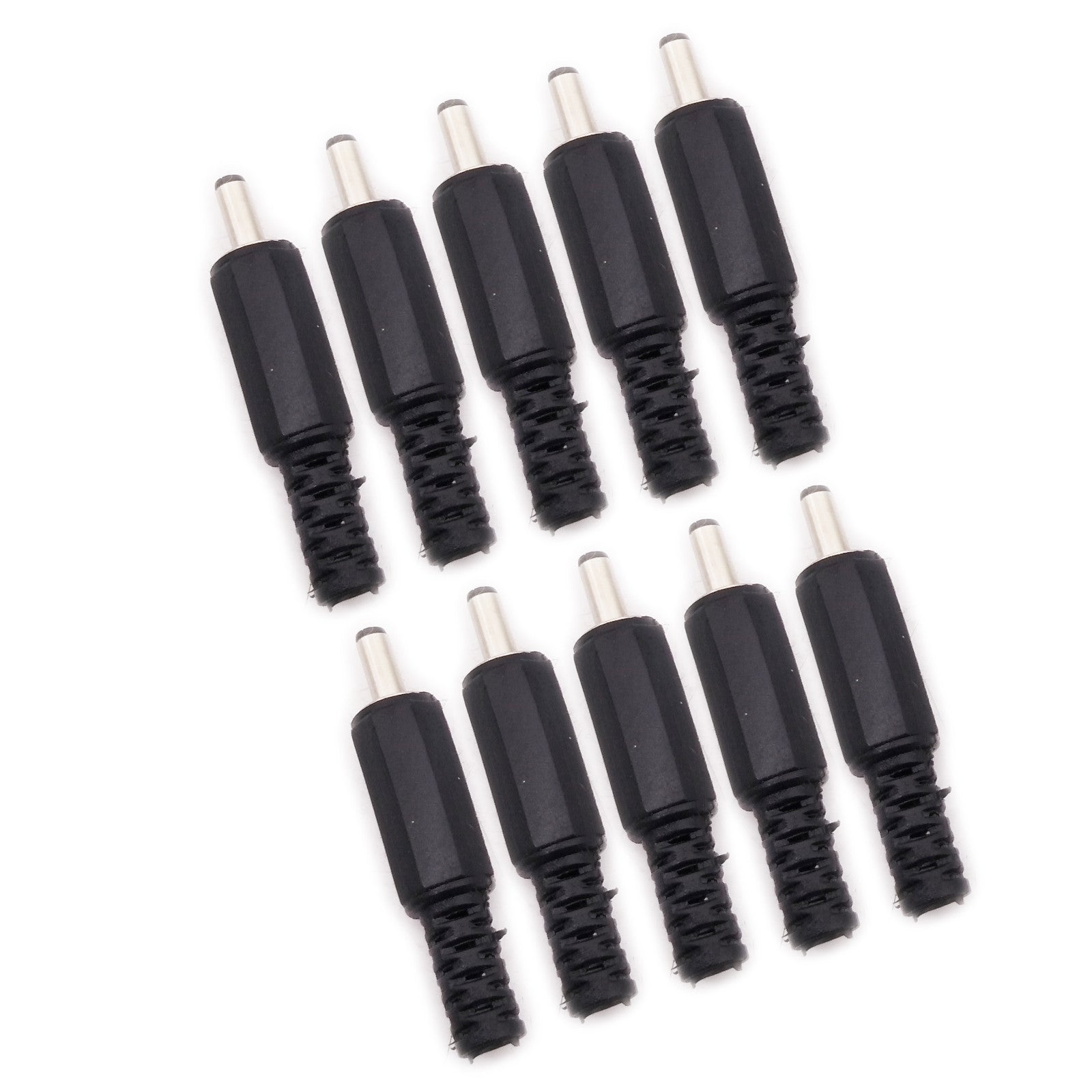 US Stock 10pcs 3.5mm x 1.1mm Male Soldered Type DC Power Plug Connector Adapter